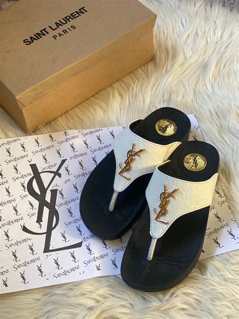 fake ysl flip flops|ysl strap heels.